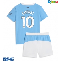 Manchester City Rayan Cherki #10 Domaci Dres za djecu 2025-26 Kratak Rukav (+ Kratke hlače)